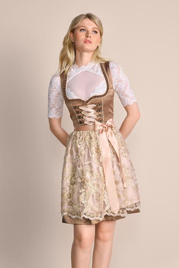 KRÜGER Dirndl braun