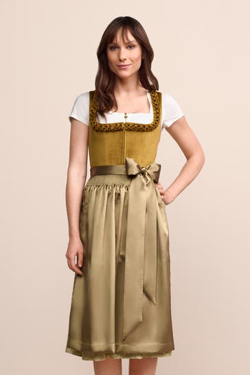 KRÜGER Dirndl gelb