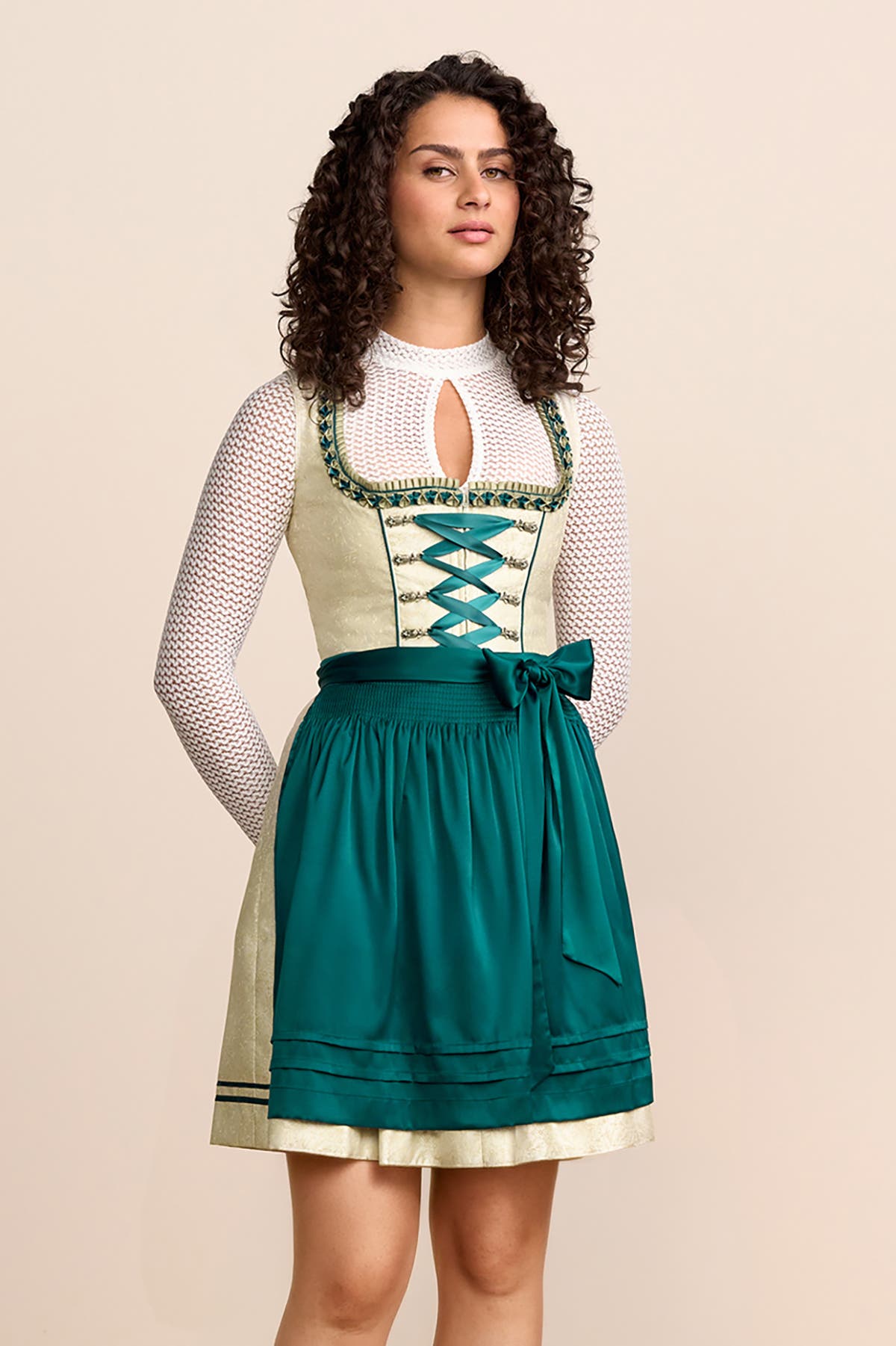 KRÜGER Dirndl ecru, Bild 1