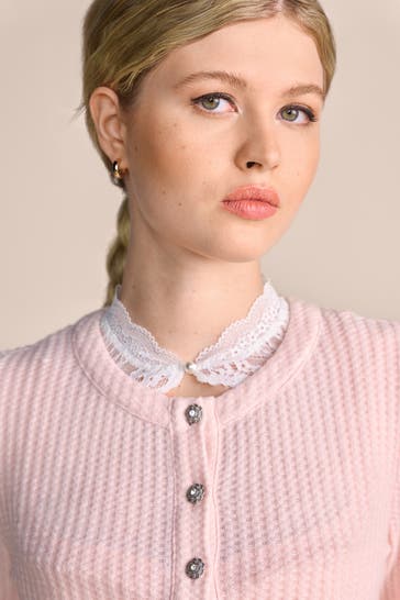 KRÜGER Strickjacke rosa