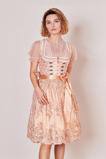 KRÜGER Dirndl orange
