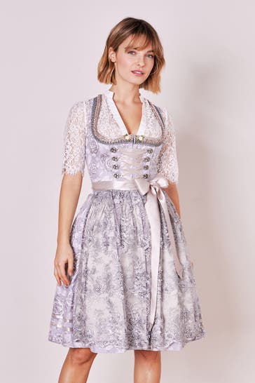 KRÜGER Dirndl grau
