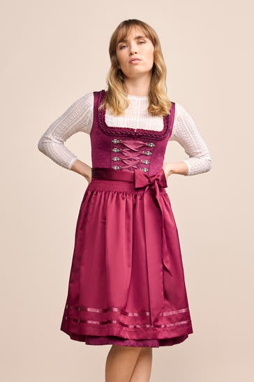 KRÜGER Dirndl rot