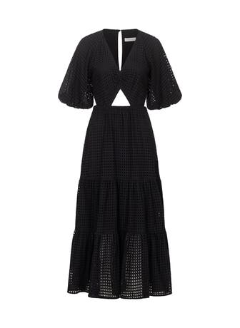 CLAIRE LUISE Casual-Kleid - schwarz