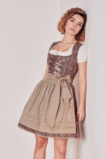 KRÜGER Dirndl braun