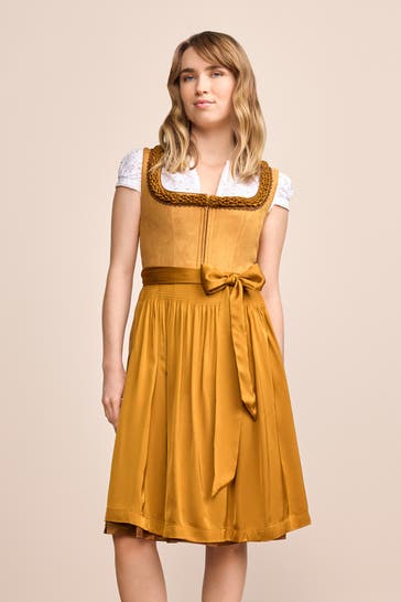 KRÜGER Dirndl gelb