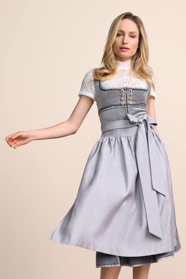 KRÜGER Dirndl grau