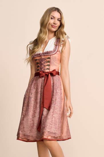 KRÜGER Dirndl orange