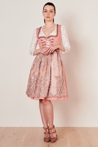KRÜGER Dirndl rosa