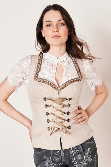 KRÜGER Bluse beige