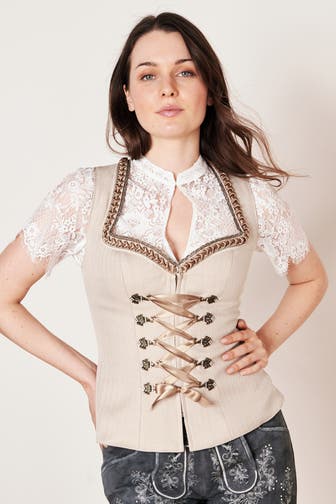 KRÜGER Bluse beige