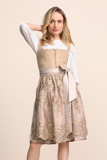 KRÜGER Dirndl beige