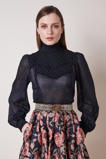 KRÜGER Bluse blau