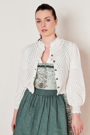 KRÜGER Strickjacke ecru