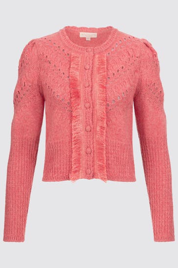 KRÜGER Strickjacke pink