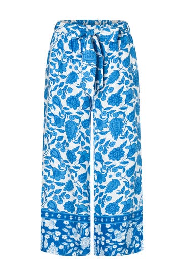 MORE & MORE Stoffhose ornamental print Culotte