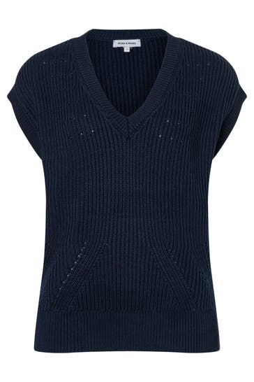 MORE & MORE Pullover classic blue