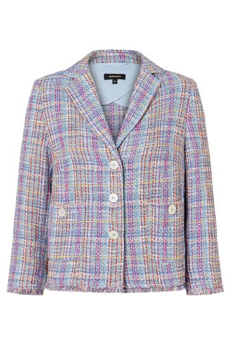 MORE & MORE Blazer multicoloured check boucle