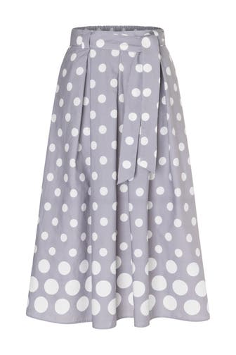 MORE & MORE Maxirock grey/offwhite