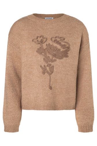 MORE & MORE Pullover warm camel melange
