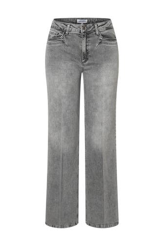 MORE & MORE Jeans mid grey denim Loose Fit