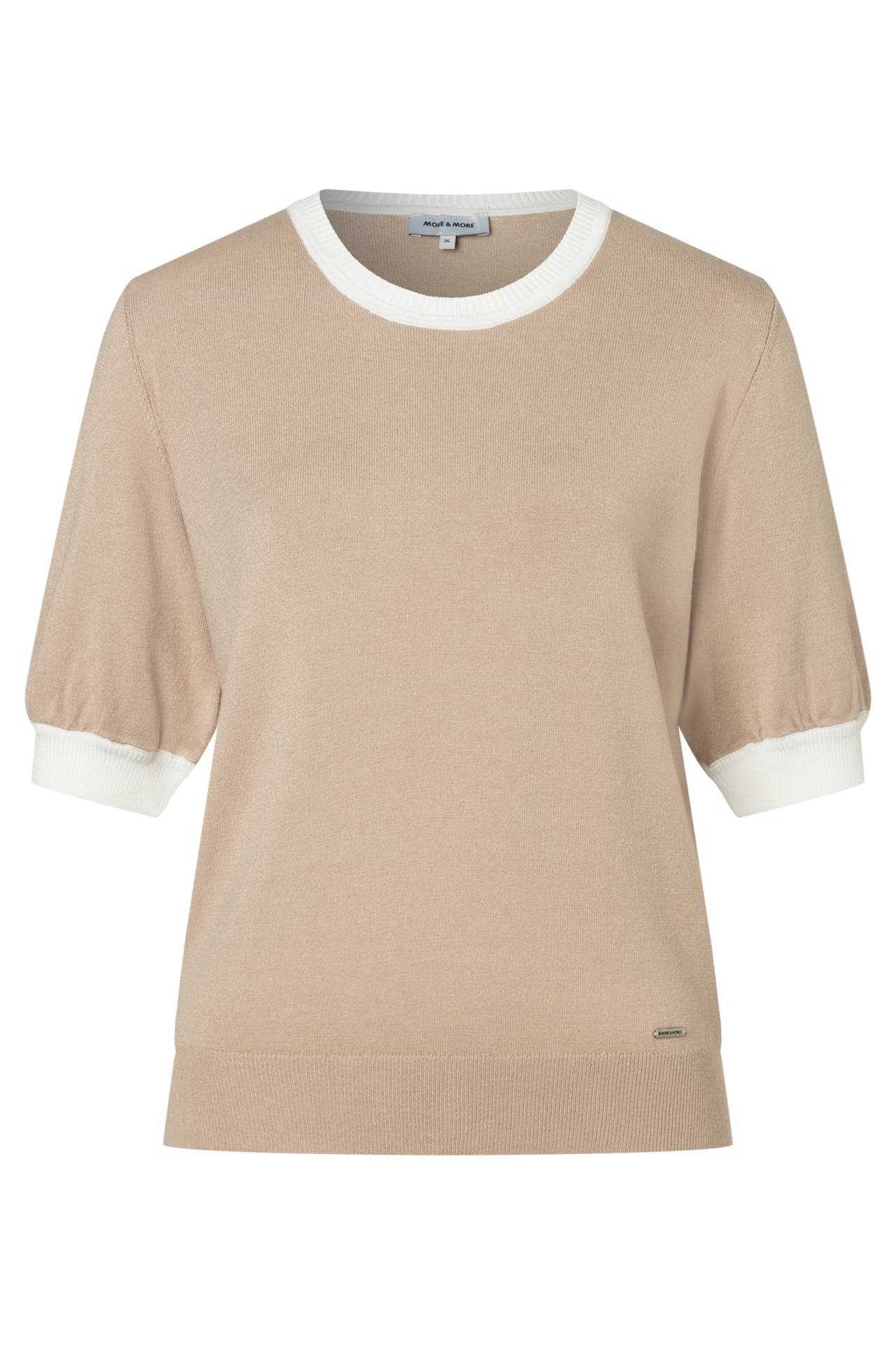 MORE & MORE Pullover beige, Bild 1