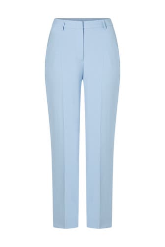 MORE & MORE Business-Hose fresh skyblue Straight