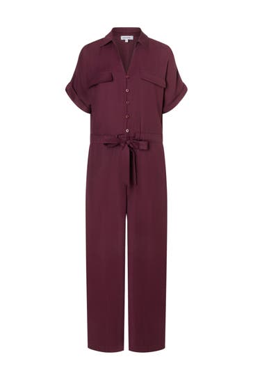 MORE & MORE Jumpsuit ruby orchid Culotte