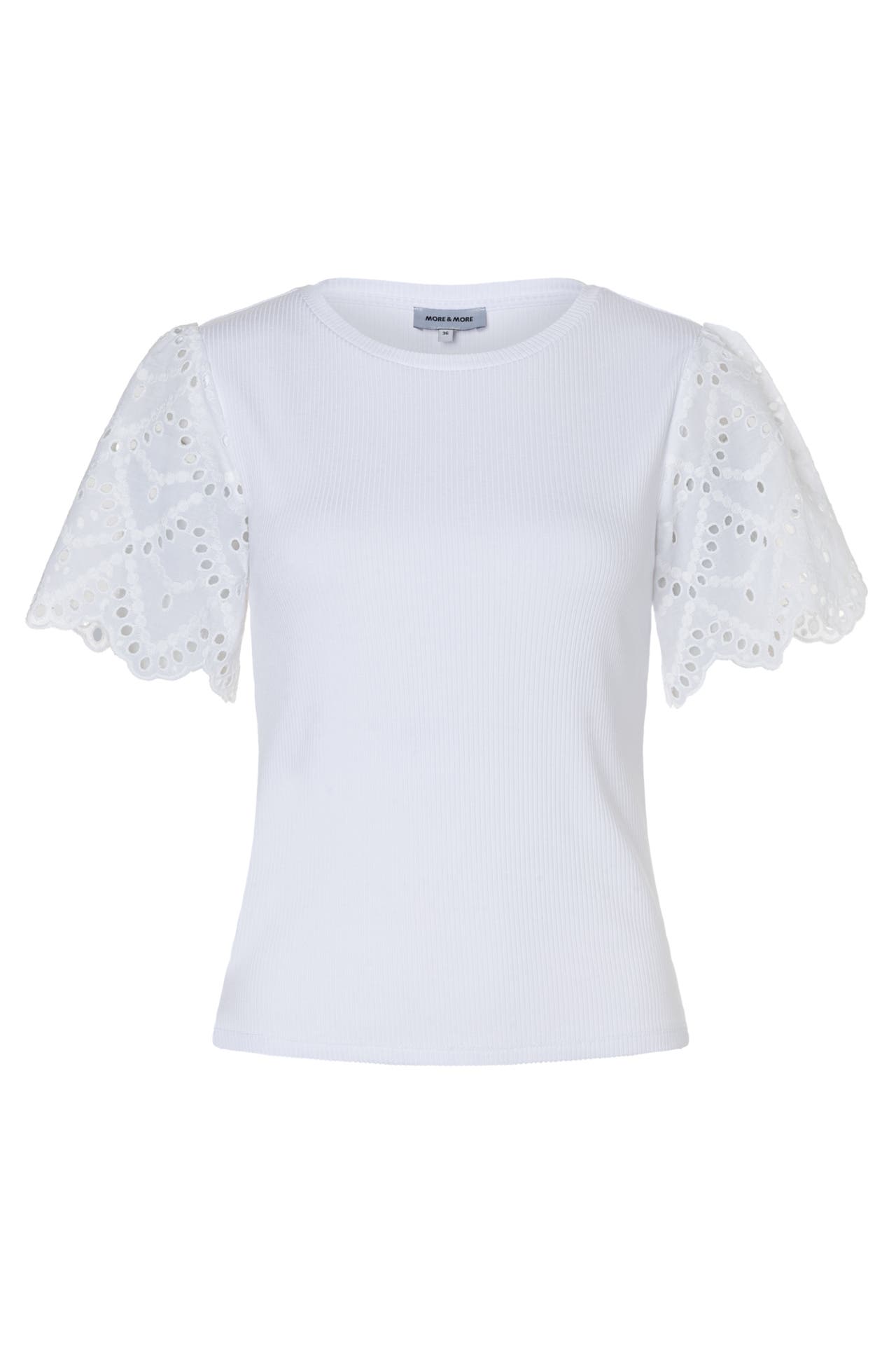 MORE & MORE T-Shirt white, Bild 1