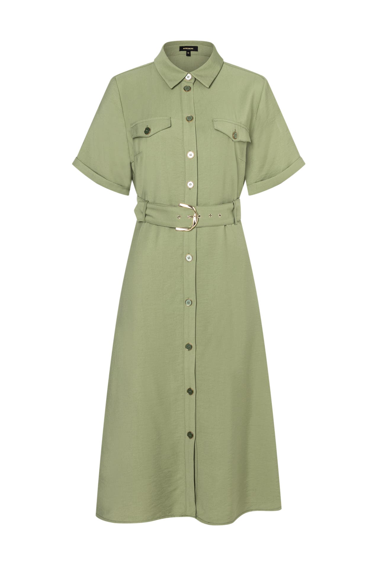MORE & MORE Casual-Kleid pale olive green, Bild 1
