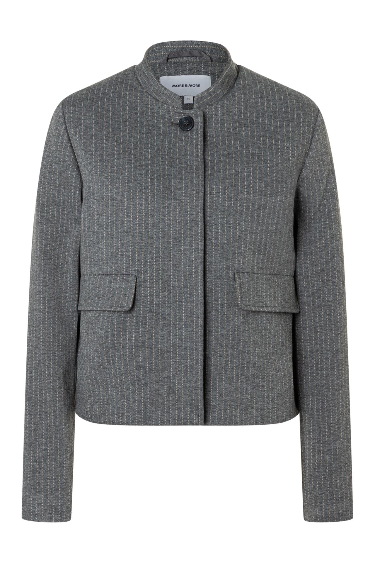 MORE & MORE Blazer pin stripe melange, Bild 1