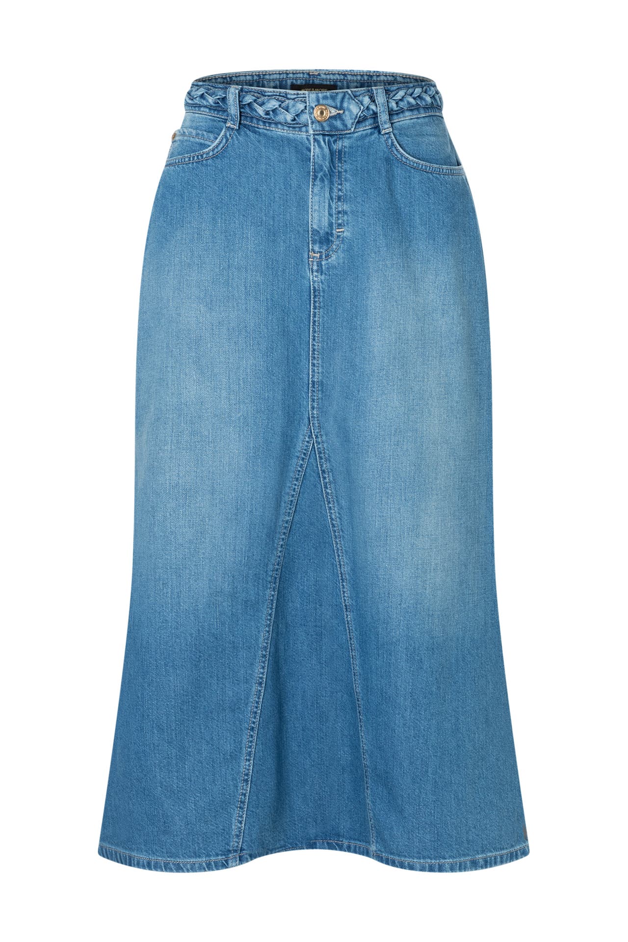 MORE & MORE Midirock light blue denim, Bild 1
