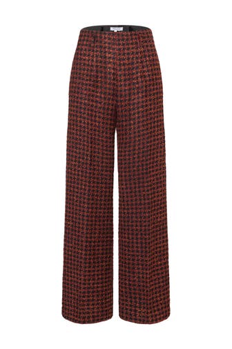 MORE & MORE Stoffhose houndstooth check Culotte