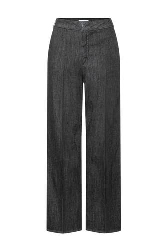 MORE & MORE Jeans dark grey denim Culotte