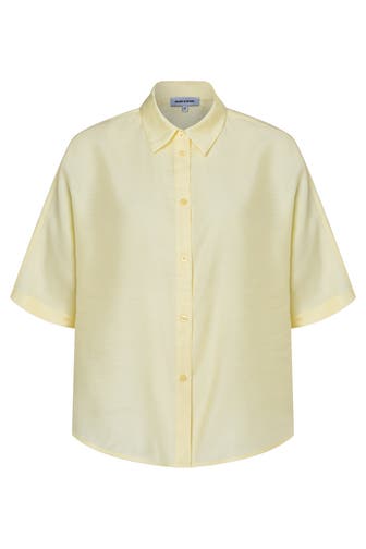 MORE & MORE Casual-Bluse yellow