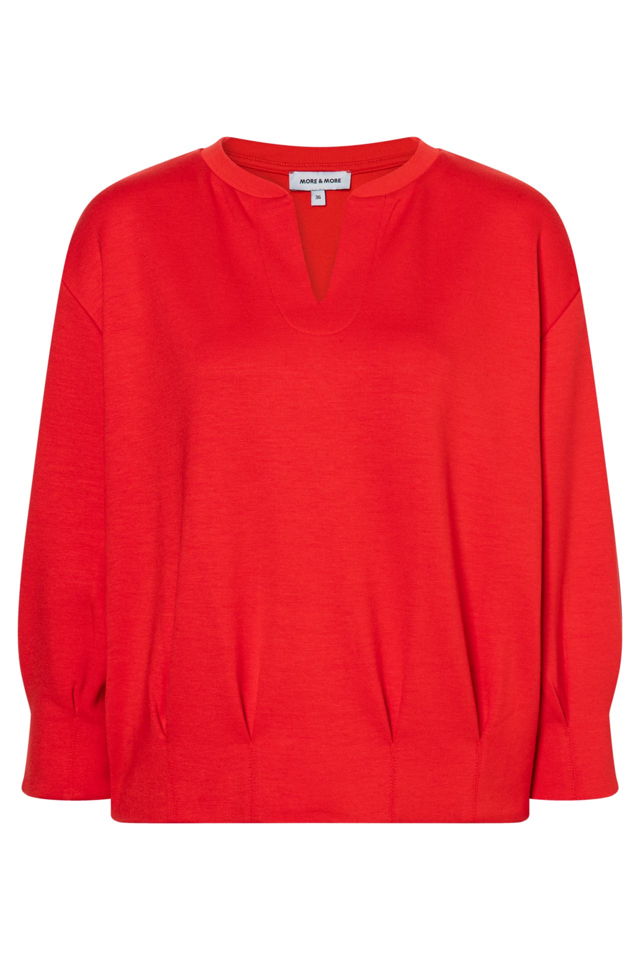 MORE & MORE Sweatshirt red, Bild 1