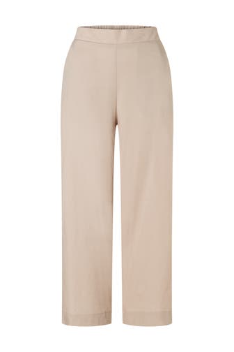 MORE & MORE Stoffhose beige Culotte