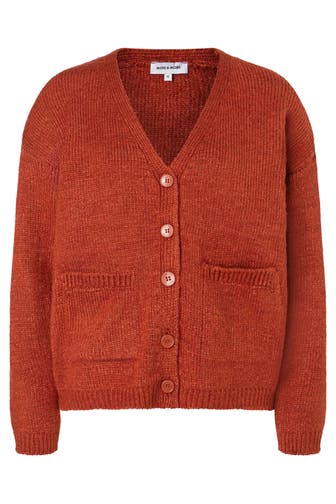 MORE & MORE Strickjacke chilli orange