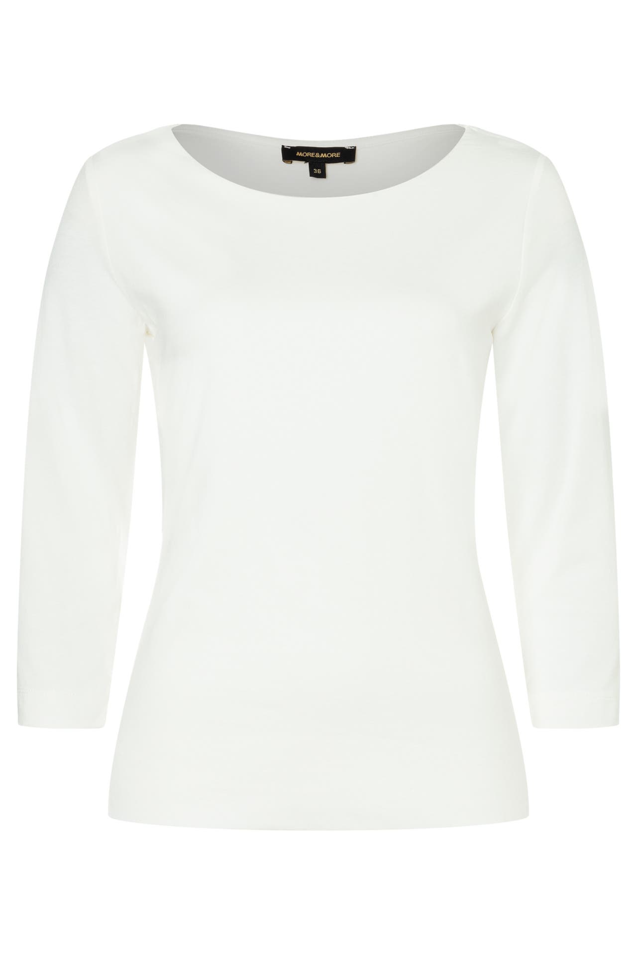 MORE & MORE T-Shirt off white, Bild 1