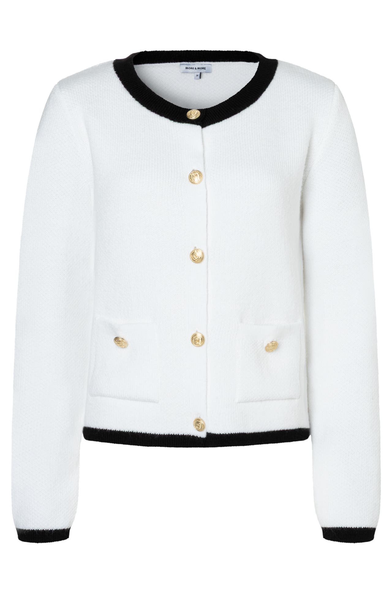 MORE & MORE Strickjacke offwhite, Bild 1
