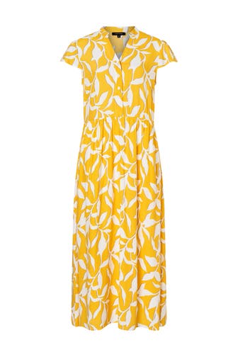 MORE & MORE Casual-Kleid summer leaf print