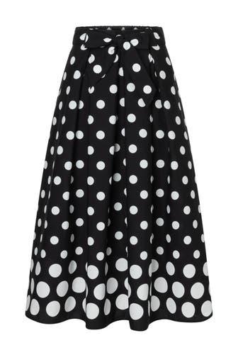 MORE & MORE Maxirock various dots print