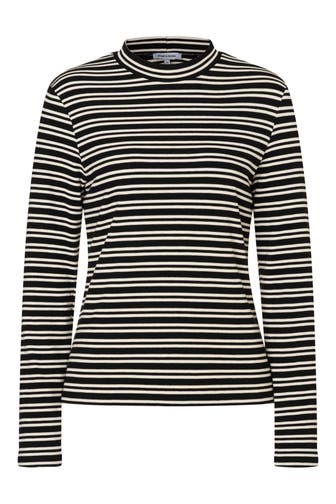 MORE & MORE T-Shirt black/offwhite