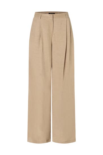 MORE & MORE Stoffhose sahara beige Culotte