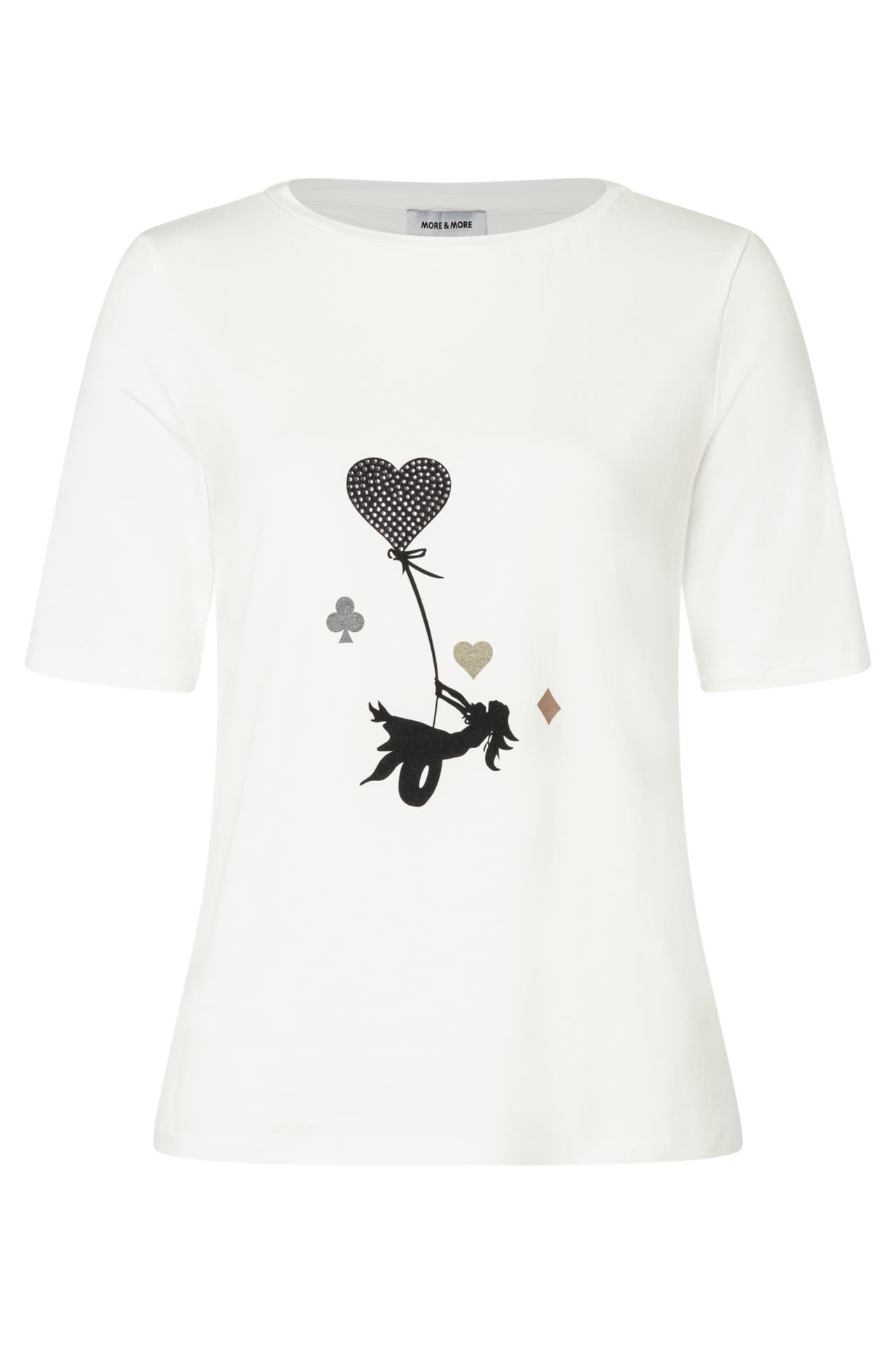 MORE & MORE T-Shirt offwhite, Bild 1