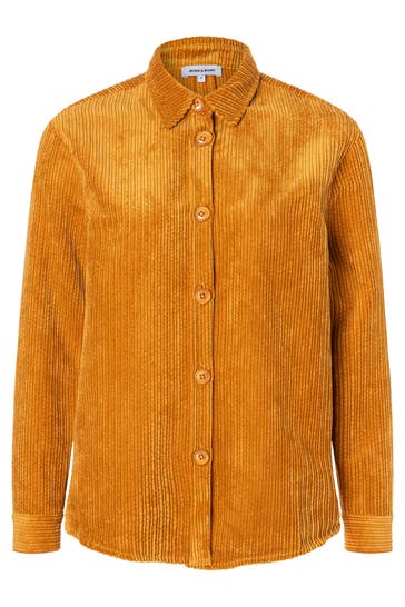 MORE & MORE Casual-Bluse autumn yellow