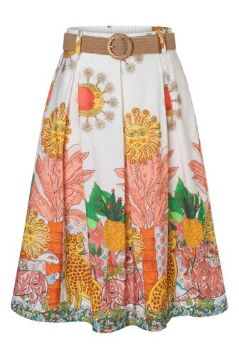 MORE & MORE Maxirock jungle print