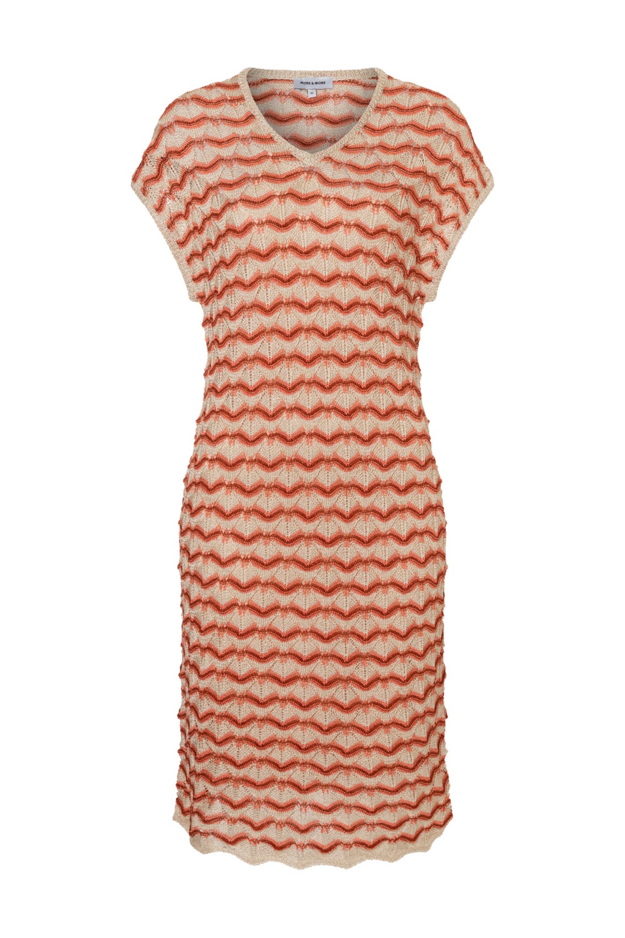 MORE & MORE Casual-Kleid ajour zickzack knit, Bild 1