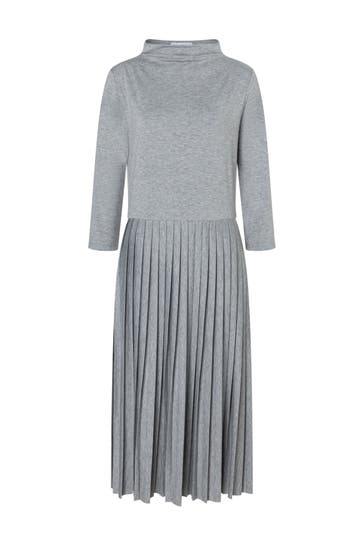 MORE & MORE Casual-Kleid warm grey melange
