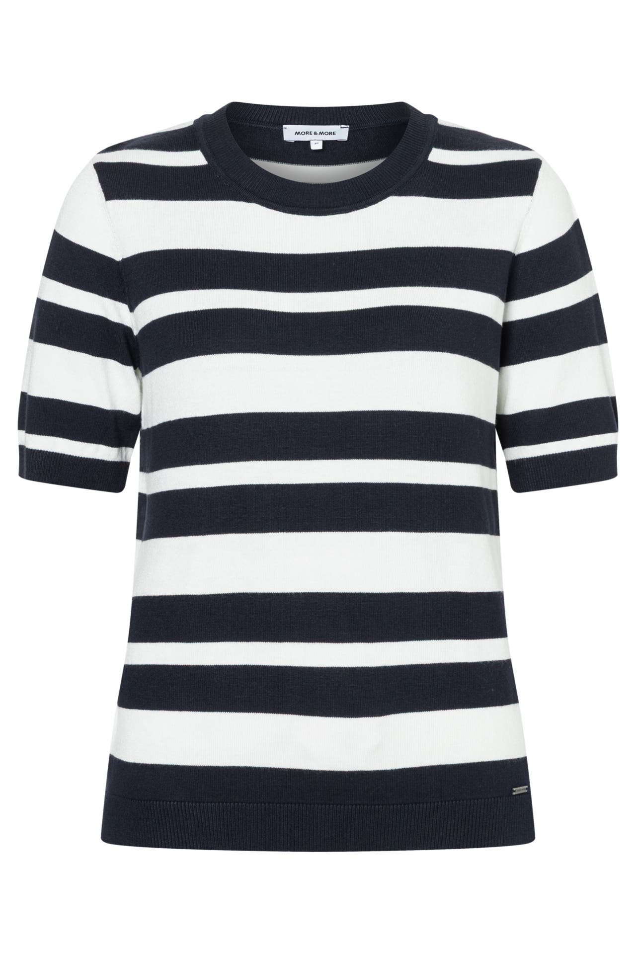 MORE & MORE Pullover marine/offwhite, Bild 1